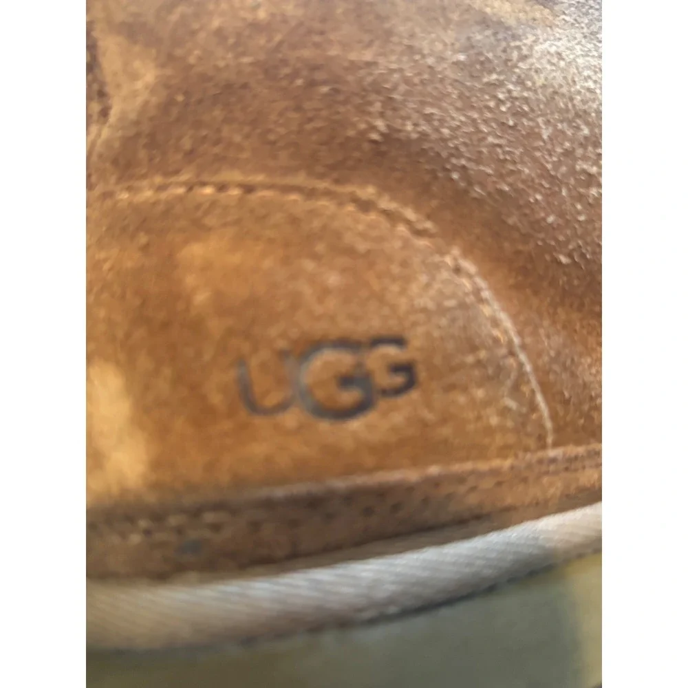UGG Neumel Chukka Boots Mens‎ 7 Chestnut Suede Shearling 3236
